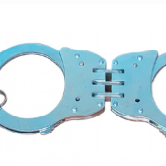 Silver Steel Handcuffs