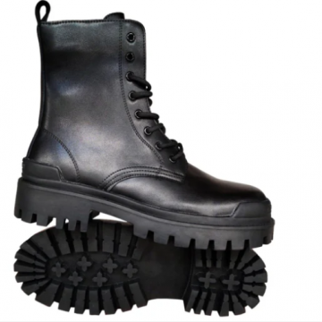Black Balenciaga-Style Boots